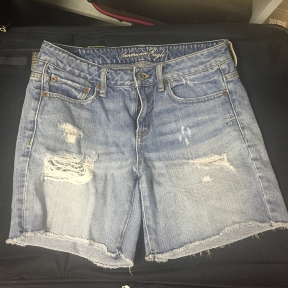 American Eagle Outfitters Pants - American Eagle Denim Distressed Shorts